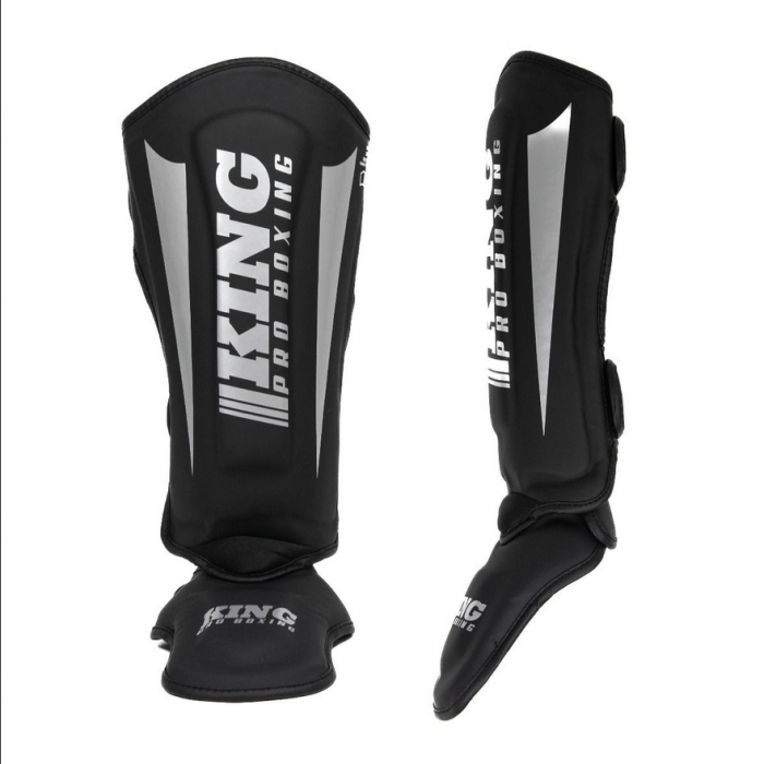 Протектори за крака - King - KPB/SG REVO 7 - Black/Silver